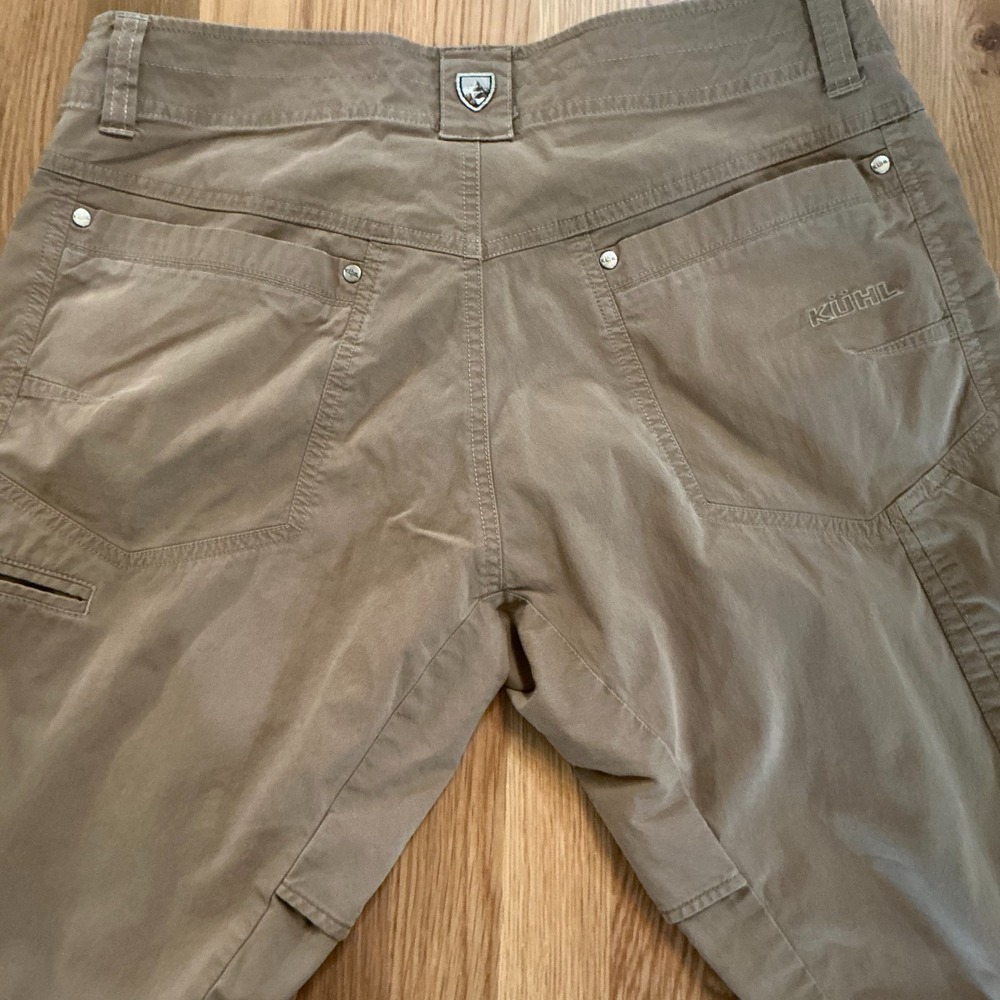 KUHL Revolvr‎ Pants W32 Light Brown Khaki Cotton Nylon Vented Men's - Picture 5 of 11